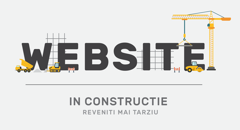 Website în construcție